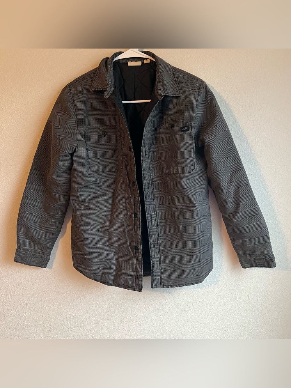 Vans Foreman MTE Kids' Quilted Herringbone “Shacket” Jacket